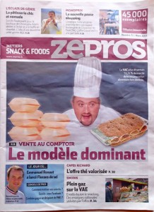 Zepros, métier Snack&Foods